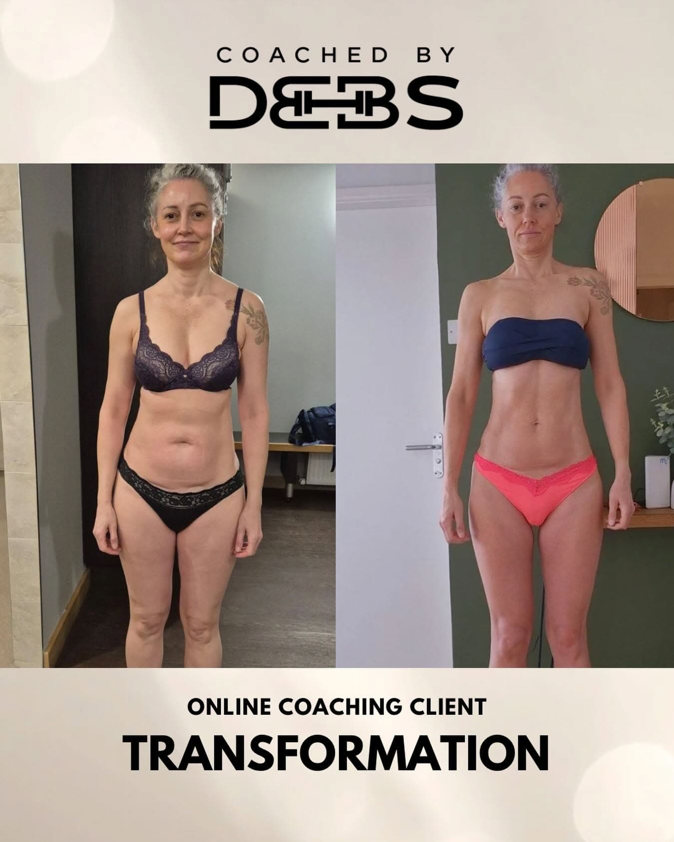 Coached by Debs client transformation