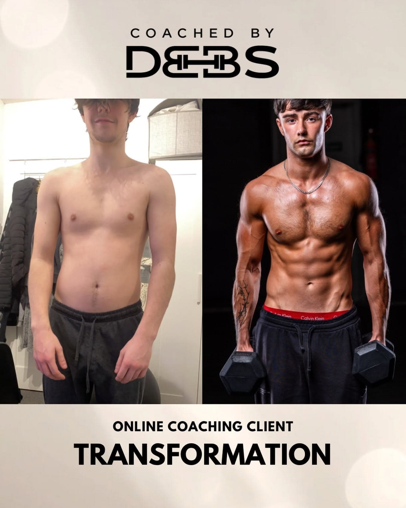 Coached by Debs client transformation