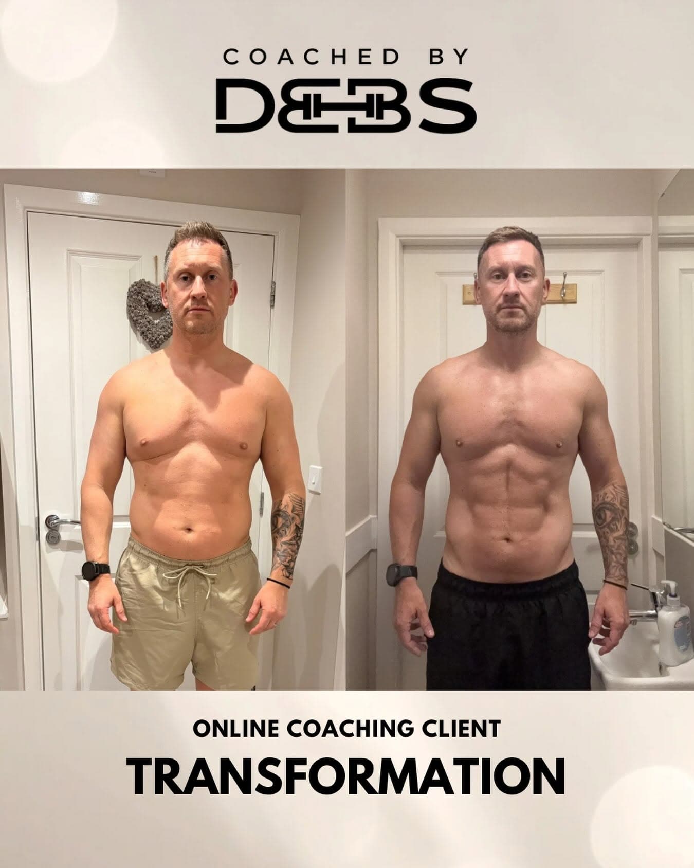 Coached by Debs client transformation